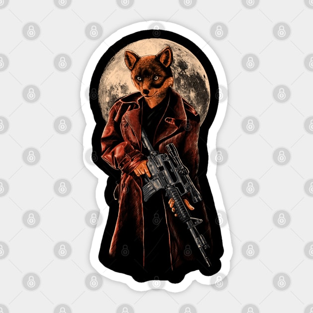 fox stylish Sticker by barmalisiRTB